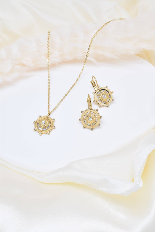 Boucles d'oreilles Étoile Dormeuse • Bijou Aurora