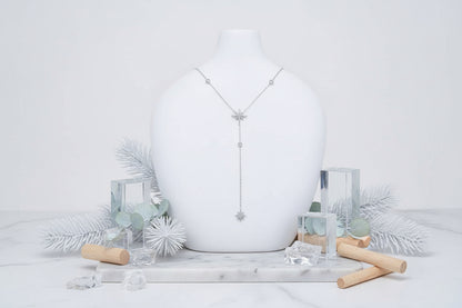 Collier Polarys Scintillante Ajustable • Bijou Aurora