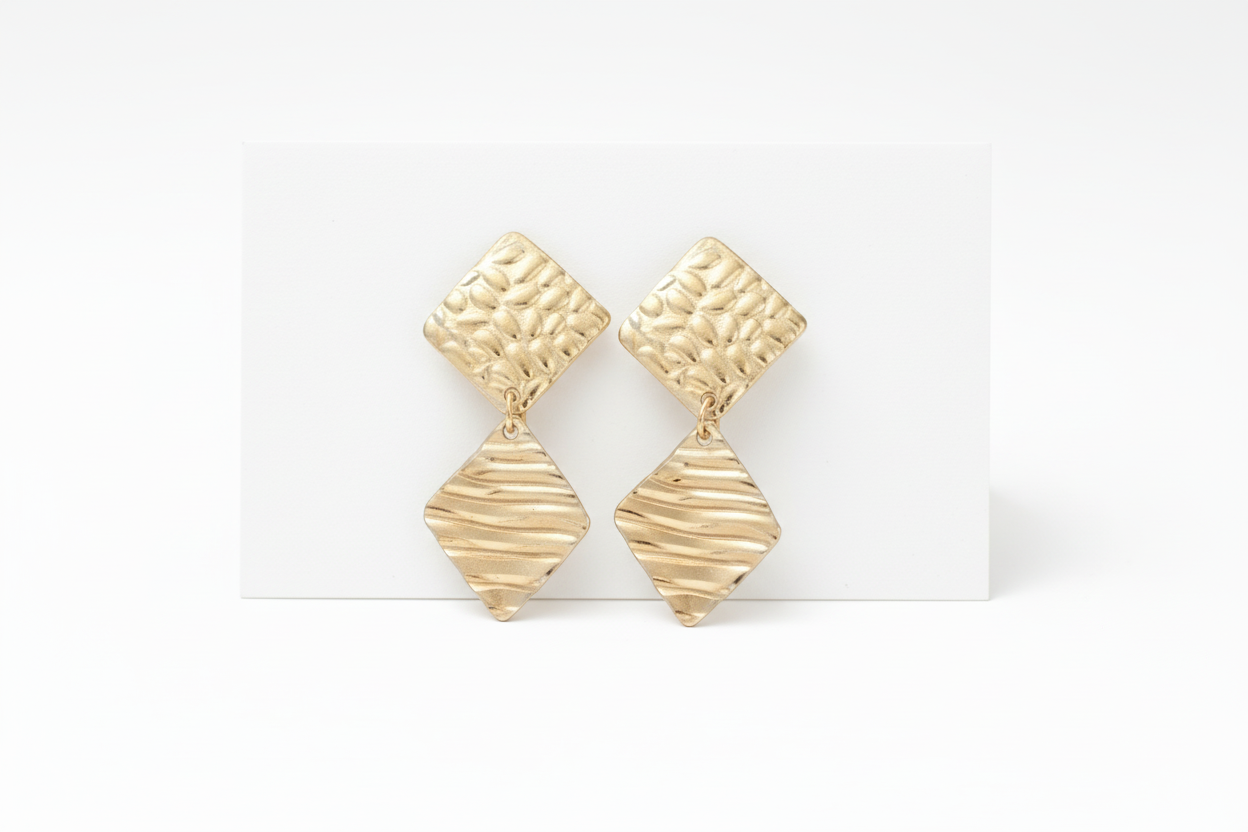 Boucles d'oreilles Étoile Filante • Bijou Aurora