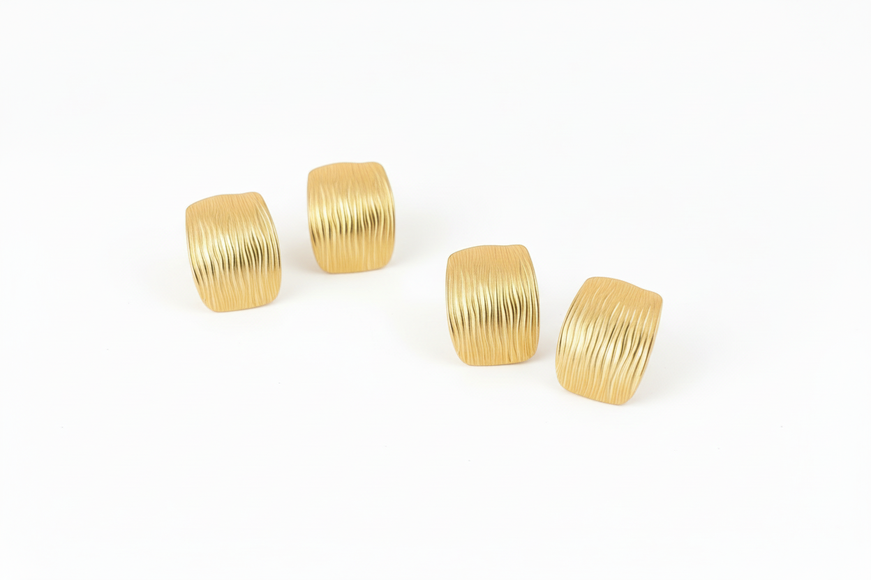 Boucles d'oreilles Éclat Rectangulaire • Bijou Aurora